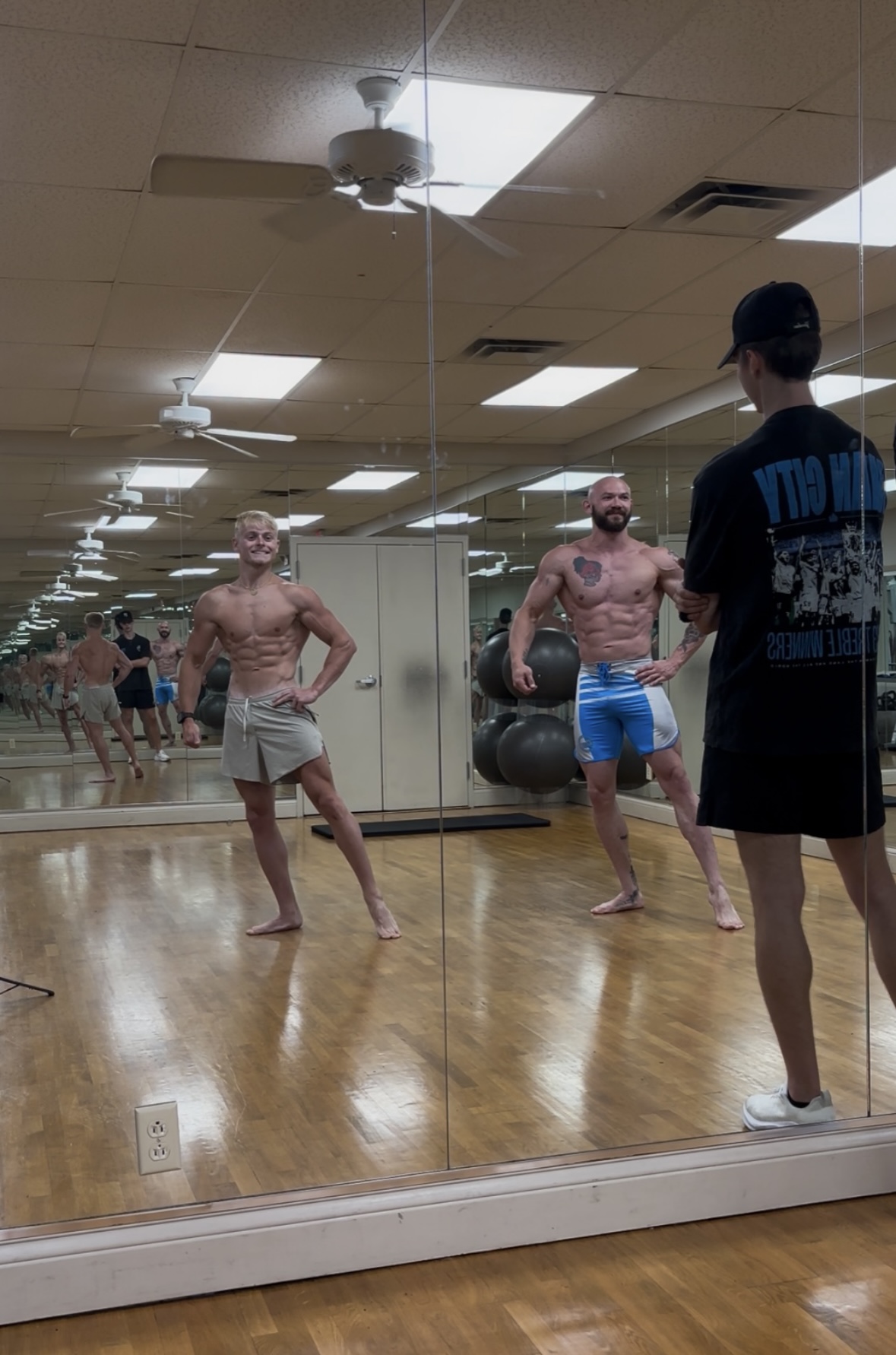 Gavin Newman coaching a client